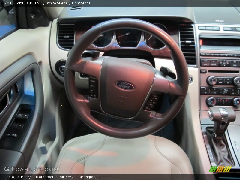White Suede / Light Stone 2011 Ford Taurus SEL