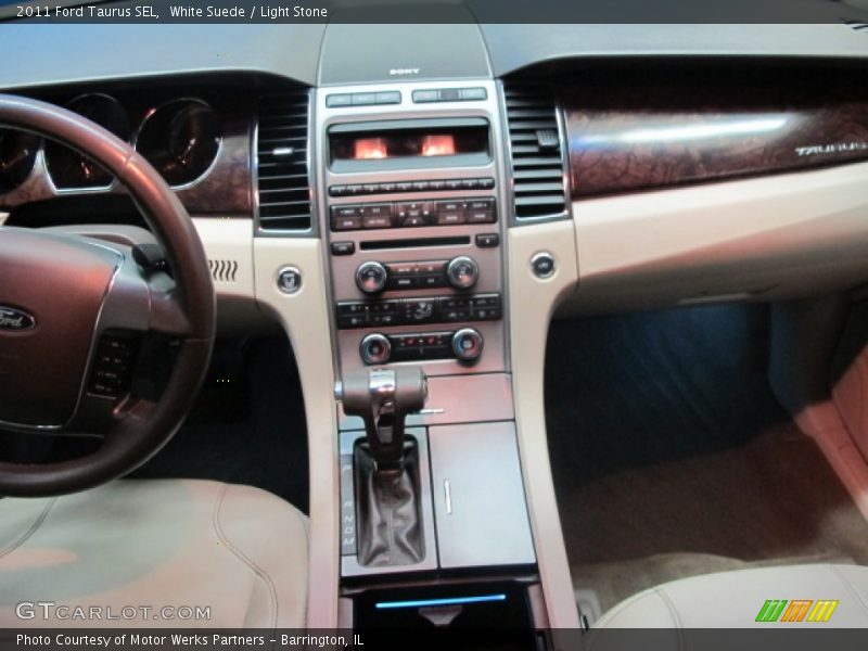 White Suede / Light Stone 2011 Ford Taurus SEL