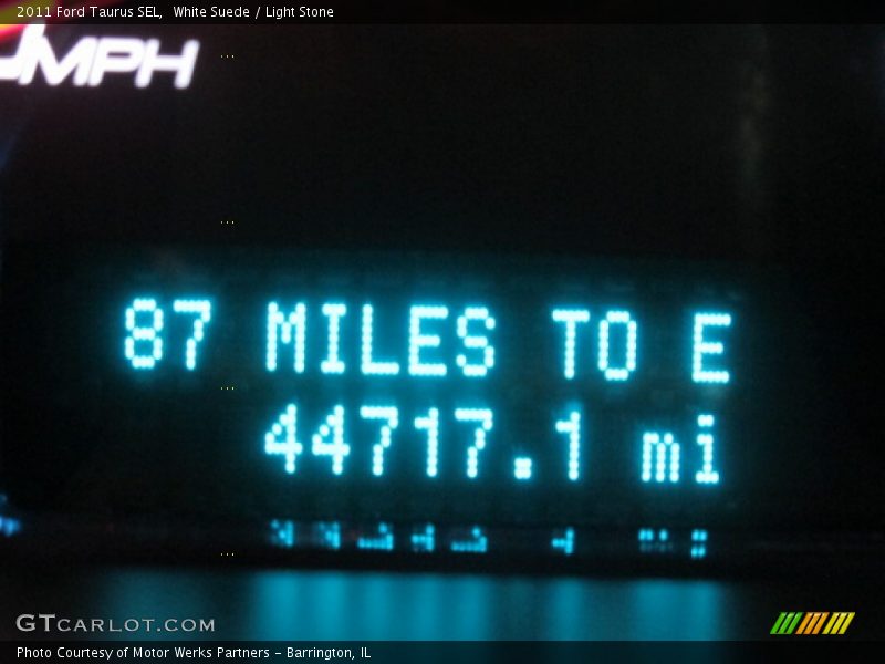 White Suede / Light Stone 2011 Ford Taurus SEL