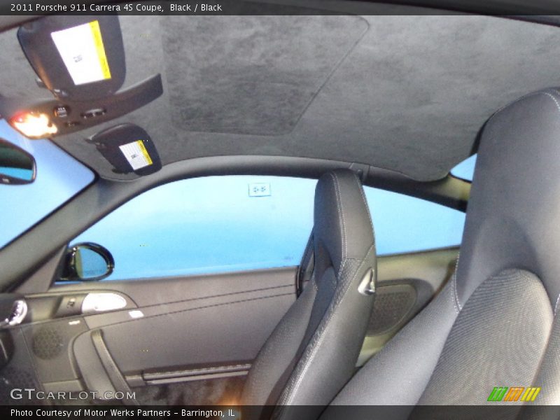 Black / Black 2011 Porsche 911 Carrera 4S Coupe