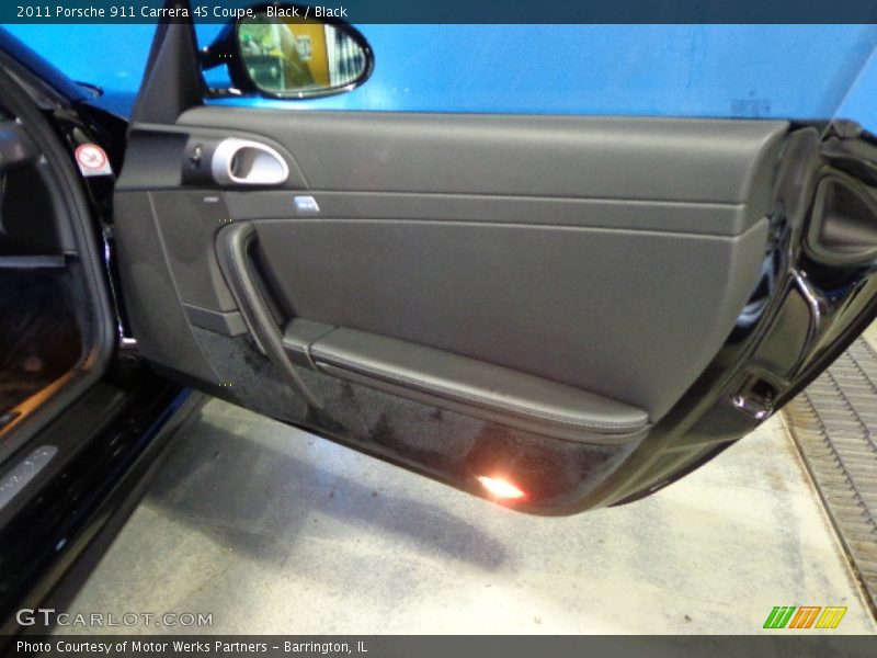 Black / Black 2011 Porsche 911 Carrera 4S Coupe