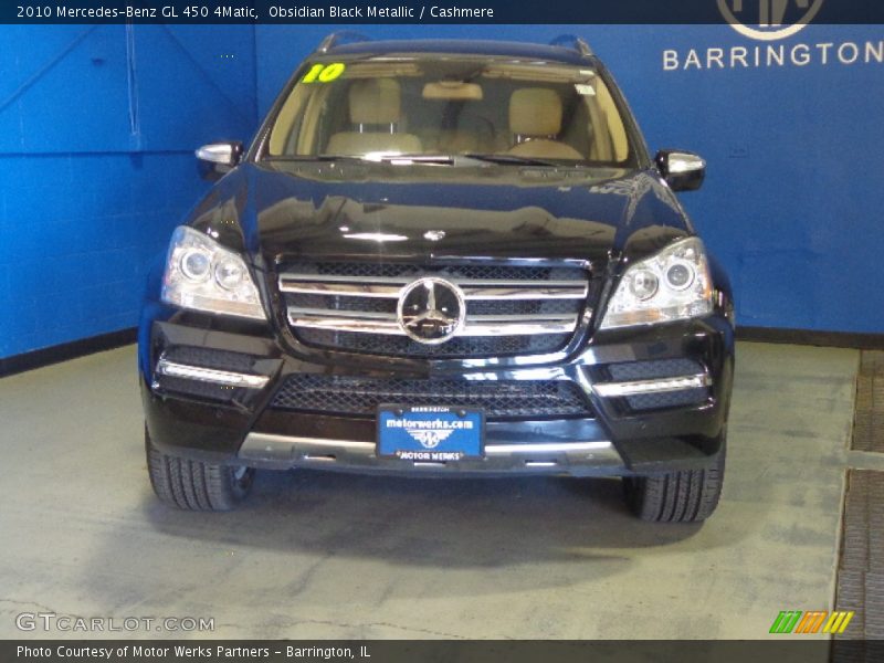 Obsidian Black Metallic / Cashmere 2010 Mercedes-Benz GL 450 4Matic