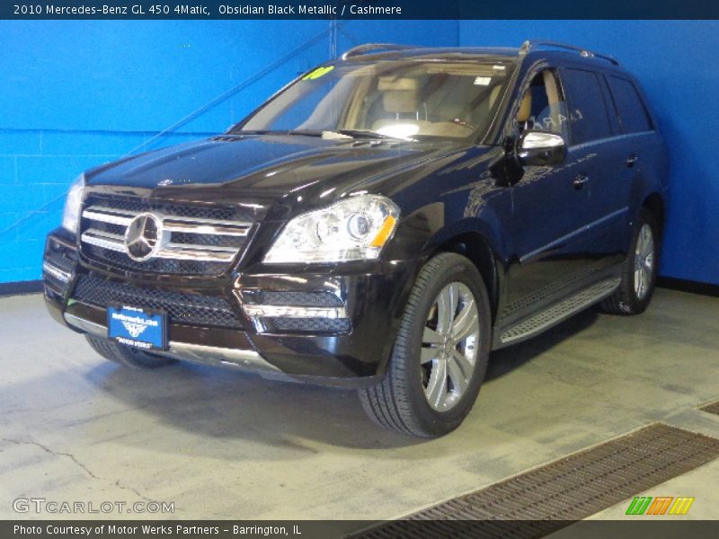 Obsidian Black Metallic / Cashmere 2010 Mercedes-Benz GL 450 4Matic