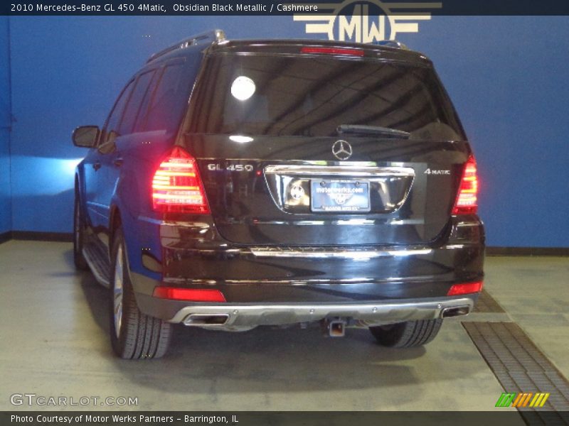 Obsidian Black Metallic / Cashmere 2010 Mercedes-Benz GL 450 4Matic
