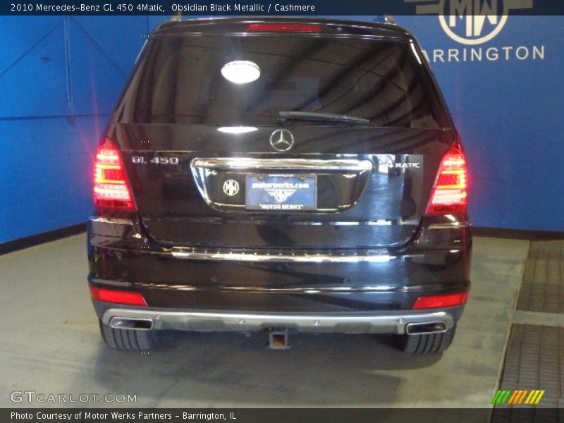 Obsidian Black Metallic / Cashmere 2010 Mercedes-Benz GL 450 4Matic