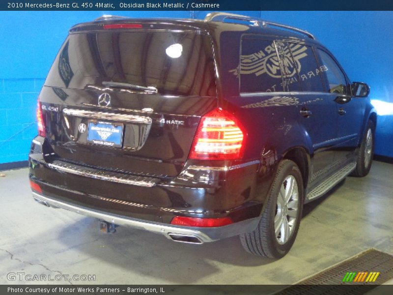 Obsidian Black Metallic / Cashmere 2010 Mercedes-Benz GL 450 4Matic