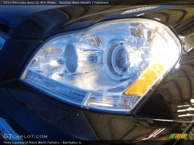Obsidian Black Metallic / Cashmere 2010 Mercedes-Benz GL 450 4Matic
