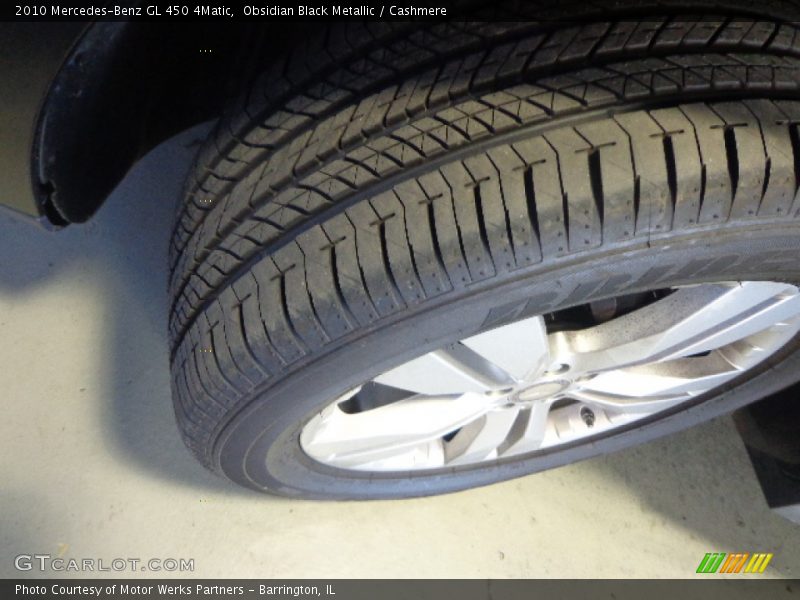 Obsidian Black Metallic / Cashmere 2010 Mercedes-Benz GL 450 4Matic