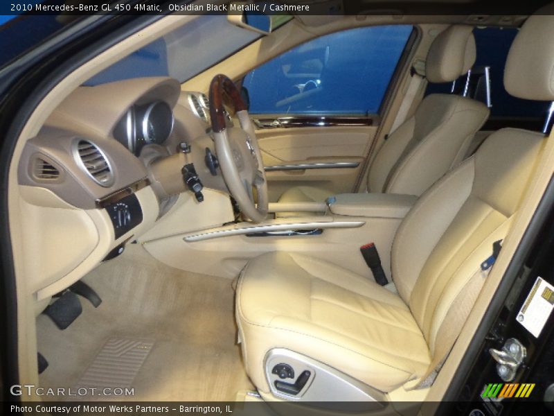 Obsidian Black Metallic / Cashmere 2010 Mercedes-Benz GL 450 4Matic