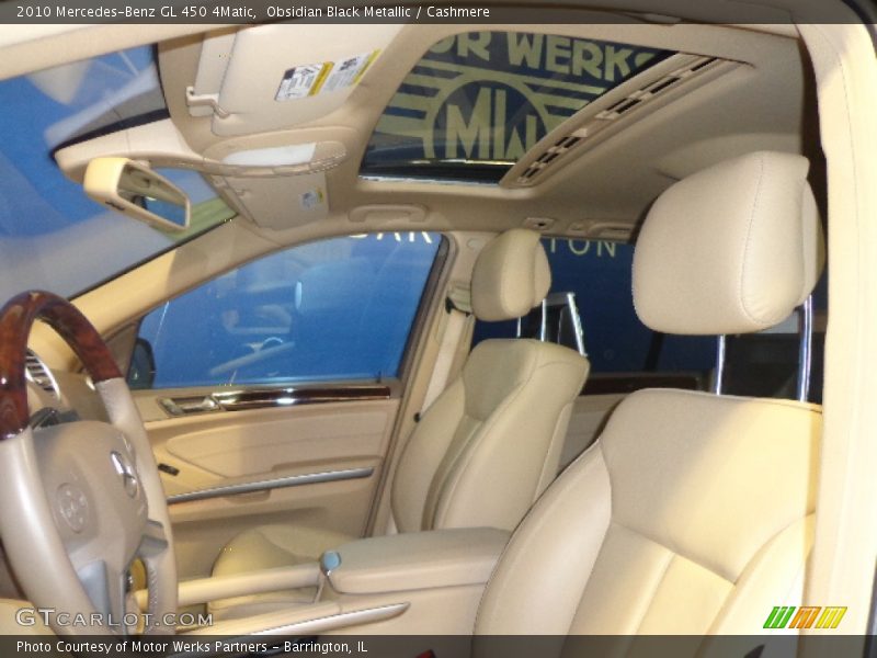 Obsidian Black Metallic / Cashmere 2010 Mercedes-Benz GL 450 4Matic