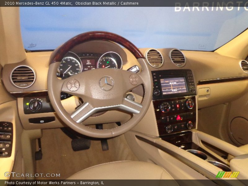 Obsidian Black Metallic / Cashmere 2010 Mercedes-Benz GL 450 4Matic