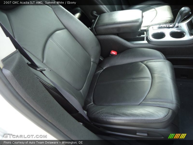 Summit White / Ebony 2007 GMC Acadia SLT AWD