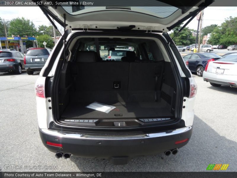 Summit White / Ebony 2007 GMC Acadia SLT AWD