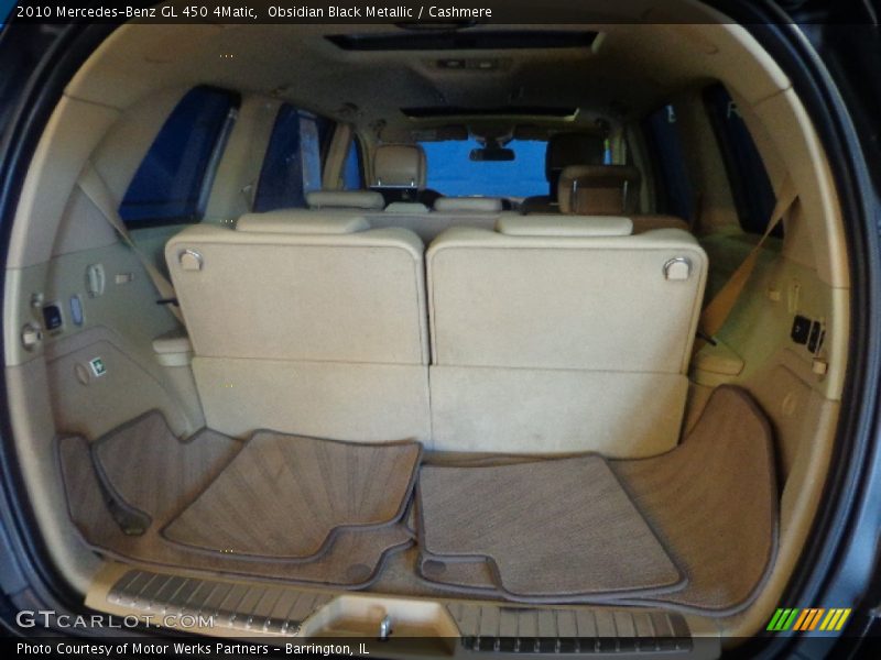 Obsidian Black Metallic / Cashmere 2010 Mercedes-Benz GL 450 4Matic