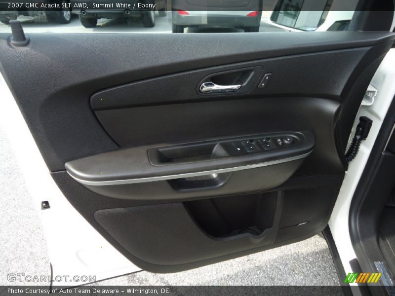 Summit White / Ebony 2007 GMC Acadia SLT AWD