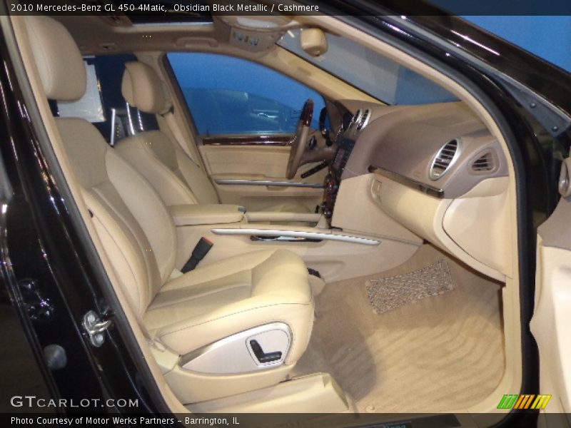 Obsidian Black Metallic / Cashmere 2010 Mercedes-Benz GL 450 4Matic