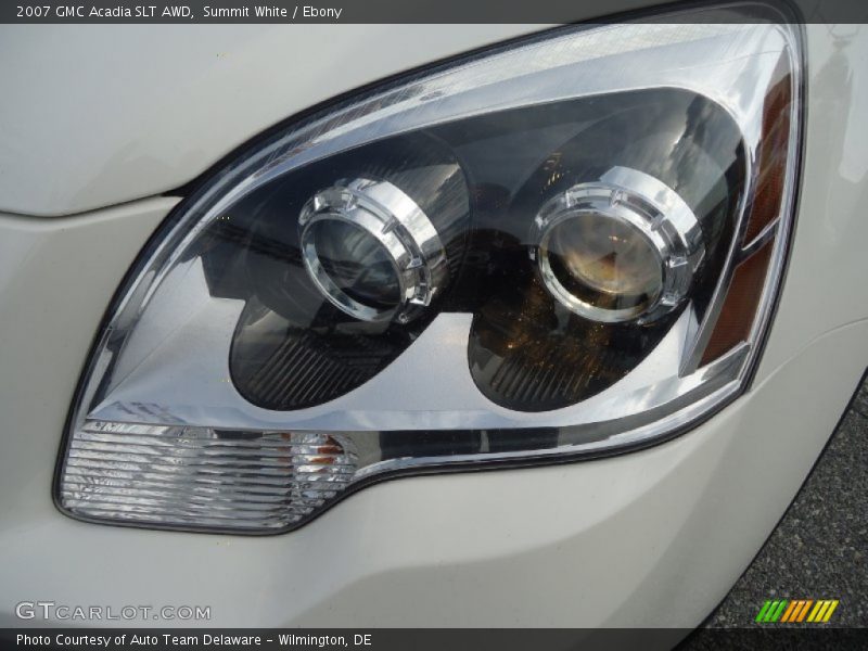 Summit White / Ebony 2007 GMC Acadia SLT AWD