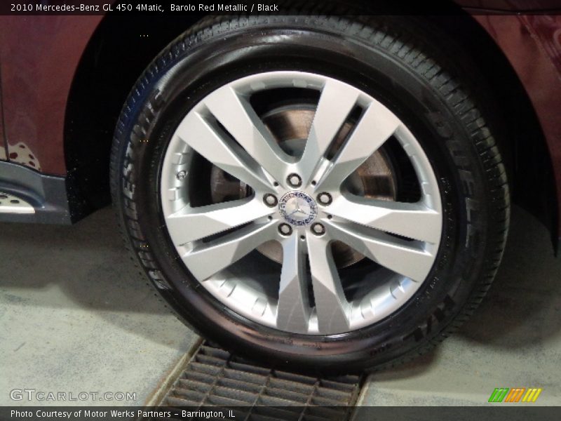 Barolo Red Metallic / Black 2010 Mercedes-Benz GL 450 4Matic