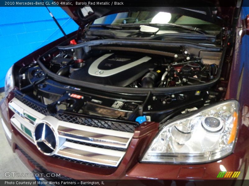 Barolo Red Metallic / Black 2010 Mercedes-Benz GL 450 4Matic