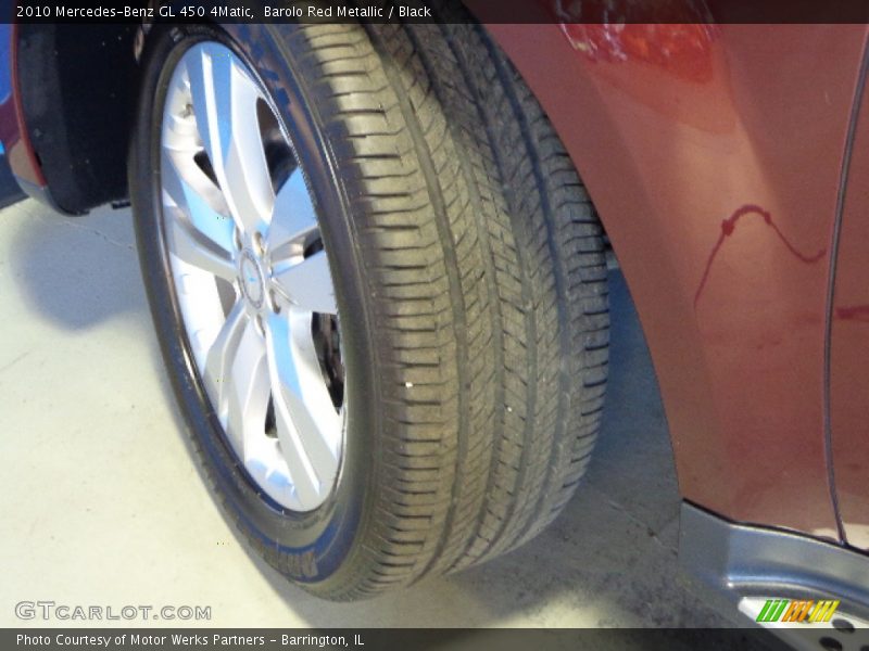 Barolo Red Metallic / Black 2010 Mercedes-Benz GL 450 4Matic