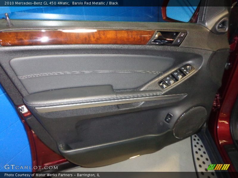 Barolo Red Metallic / Black 2010 Mercedes-Benz GL 450 4Matic