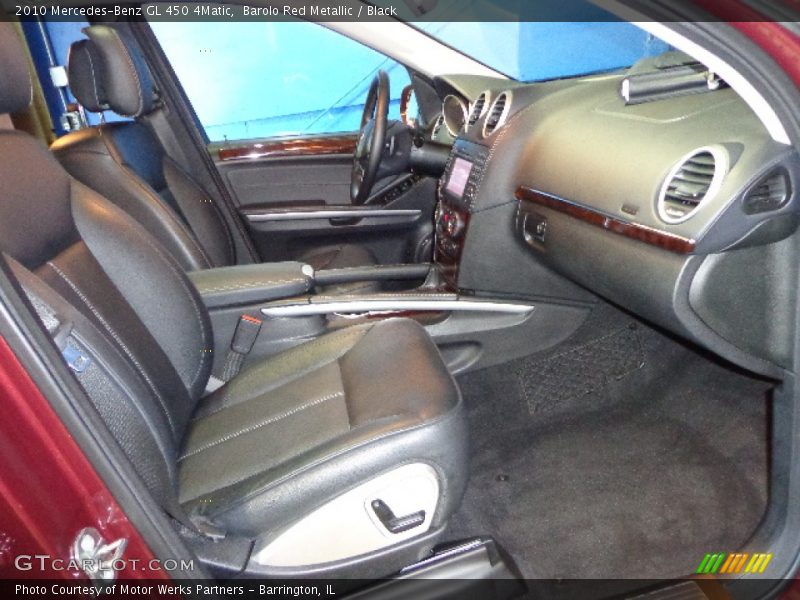 Barolo Red Metallic / Black 2010 Mercedes-Benz GL 450 4Matic