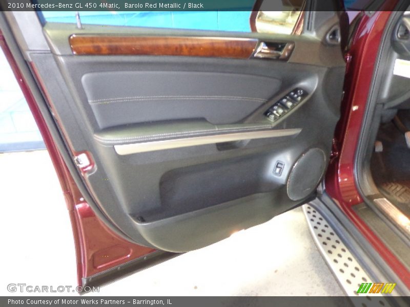 Barolo Red Metallic / Black 2010 Mercedes-Benz GL 450 4Matic
