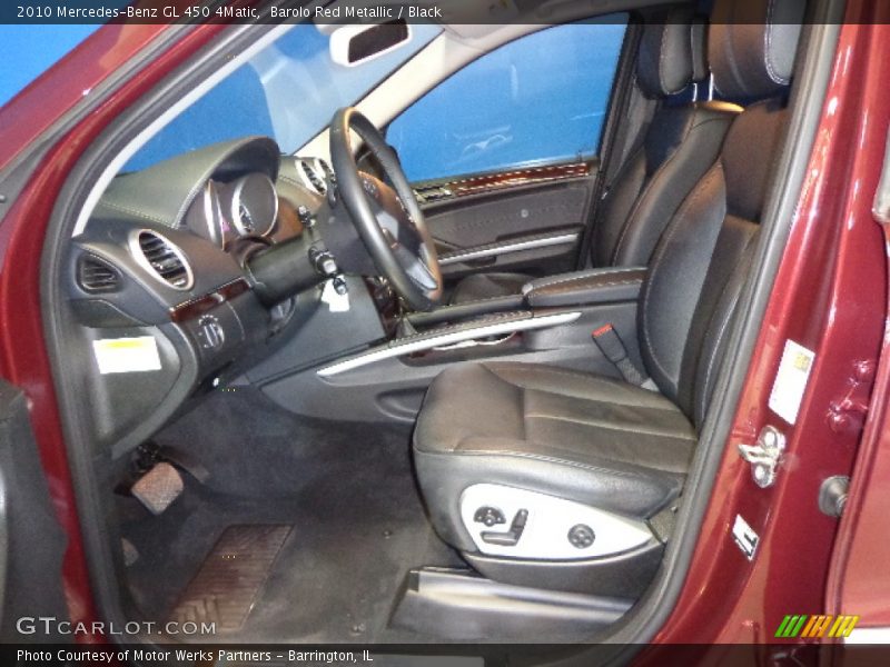 Barolo Red Metallic / Black 2010 Mercedes-Benz GL 450 4Matic