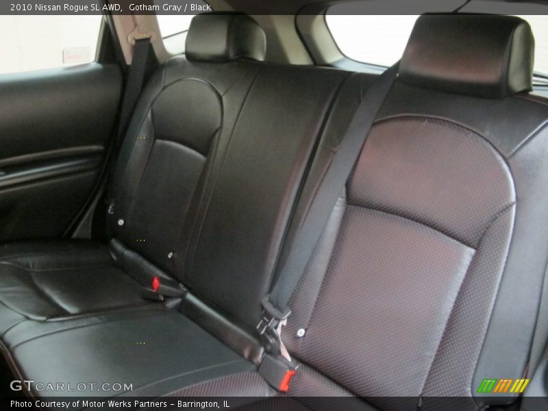 Gotham Gray / Black 2010 Nissan Rogue SL AWD