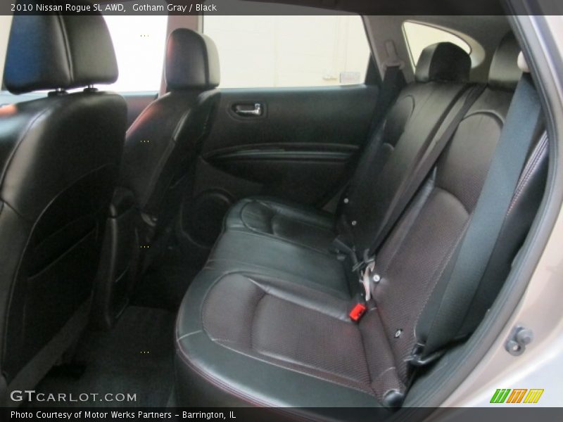 Gotham Gray / Black 2010 Nissan Rogue SL AWD