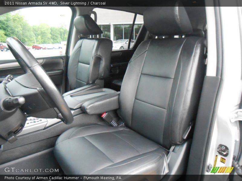 Silver Lightning / Charcoal 2011 Nissan Armada SV 4WD