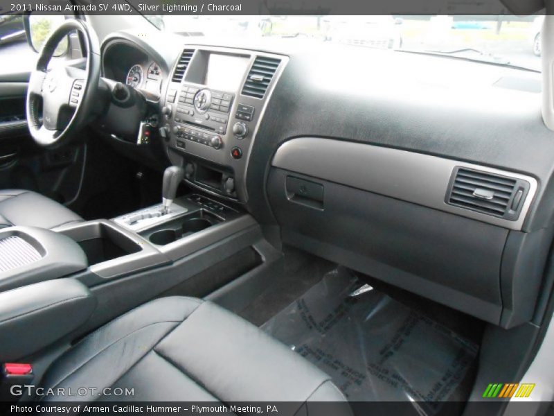 Silver Lightning / Charcoal 2011 Nissan Armada SV 4WD