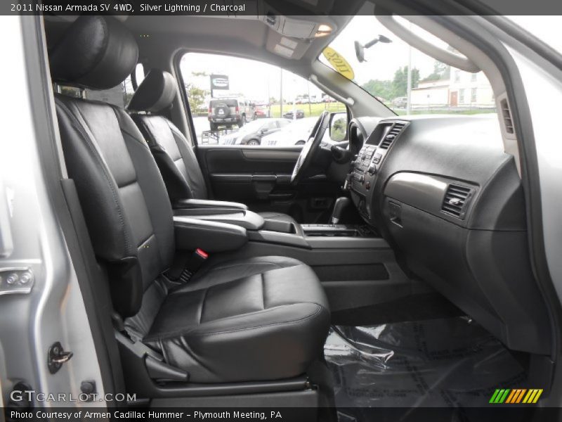 Silver Lightning / Charcoal 2011 Nissan Armada SV 4WD