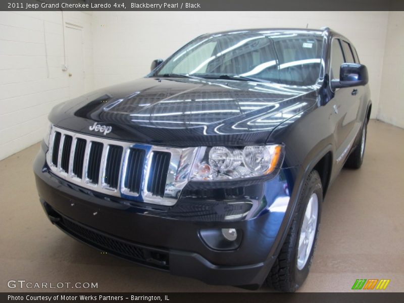 Blackberry Pearl / Black 2011 Jeep Grand Cherokee Laredo 4x4