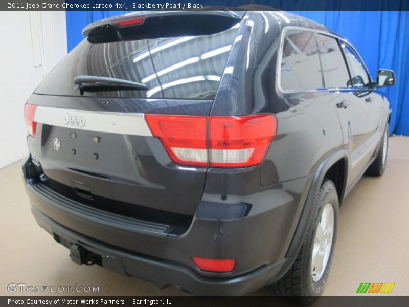 Blackberry Pearl / Black 2011 Jeep Grand Cherokee Laredo 4x4