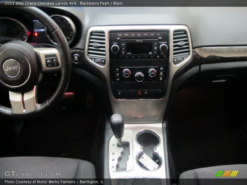 Blackberry Pearl / Black 2011 Jeep Grand Cherokee Laredo 4x4
