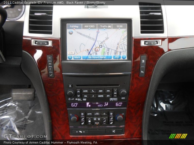 Black Raven / Ebony/Ebony 2011 Cadillac Escalade ESV Premium AWD