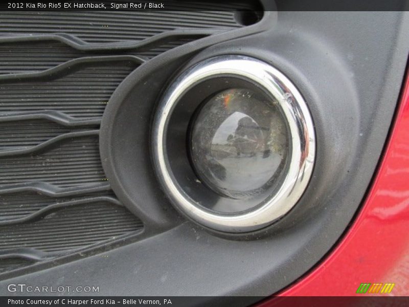 Signal Red / Black 2012 Kia Rio Rio5 EX Hatchback