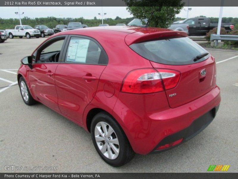  2012 Rio Rio5 EX Hatchback Signal Red