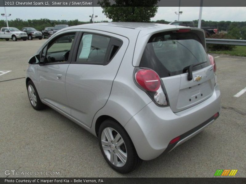 Silver Ice / Silver/Silver 2013 Chevrolet Spark LS