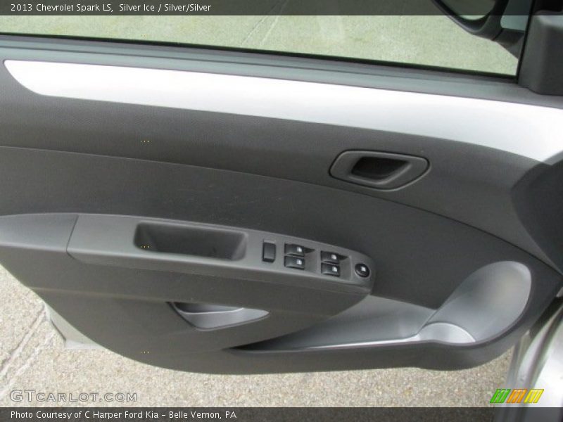 Silver Ice / Silver/Silver 2013 Chevrolet Spark LS