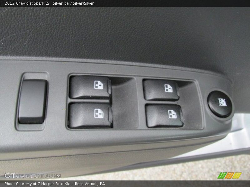 Silver Ice / Silver/Silver 2013 Chevrolet Spark LS