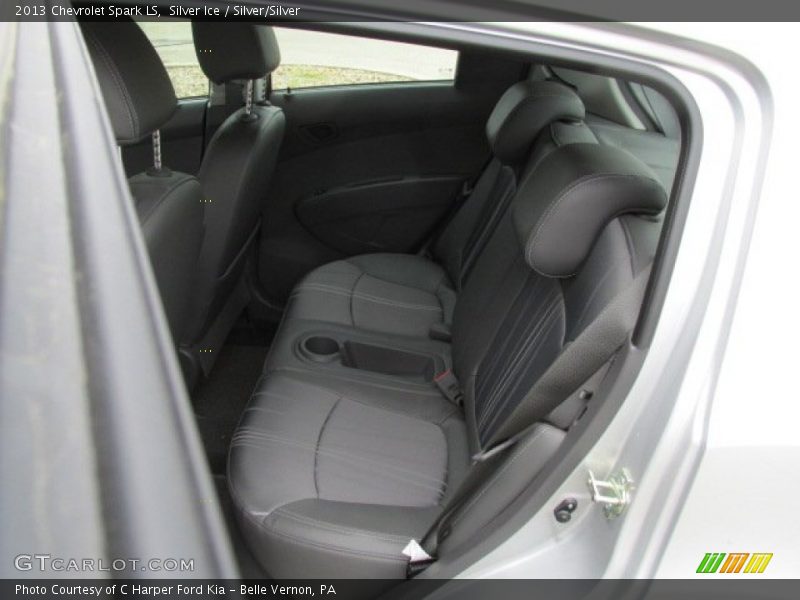 Silver Ice / Silver/Silver 2013 Chevrolet Spark LS