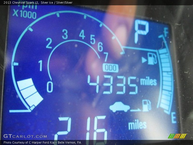  2013 Spark LS LS Gauges