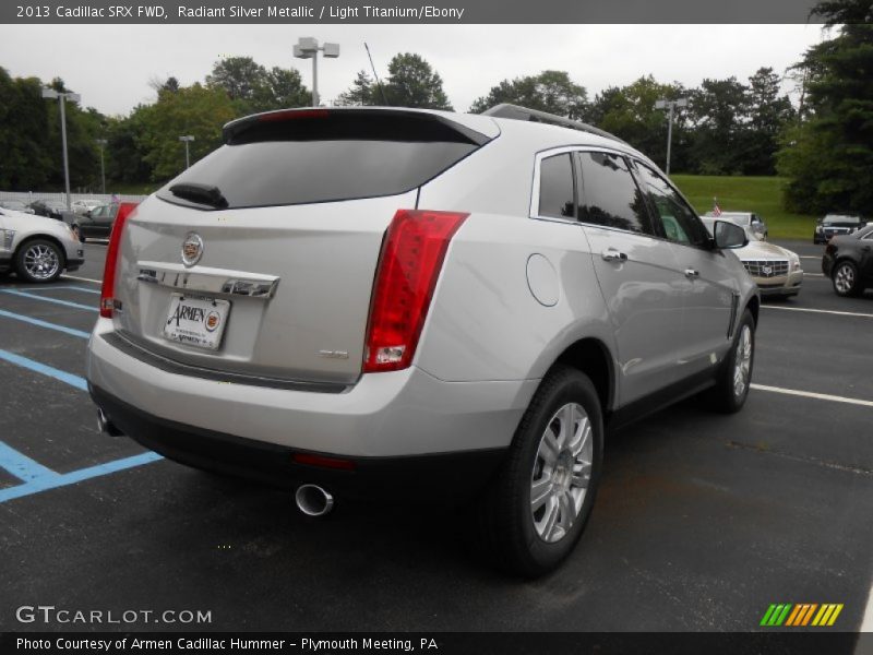 Radiant Silver Metallic / Light Titanium/Ebony 2013 Cadillac SRX FWD