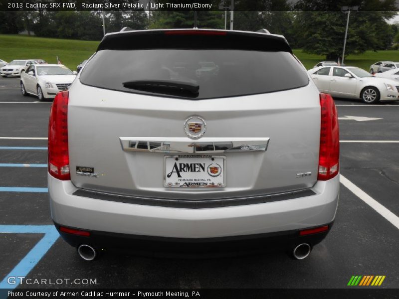 Radiant Silver Metallic / Light Titanium/Ebony 2013 Cadillac SRX FWD