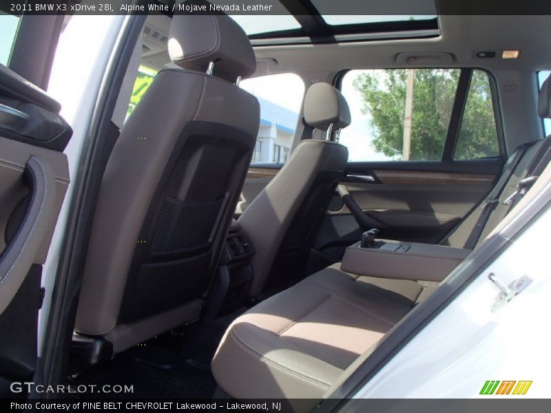 Alpine White / Mojave Nevada Leather 2011 BMW X3 xDrive 28i