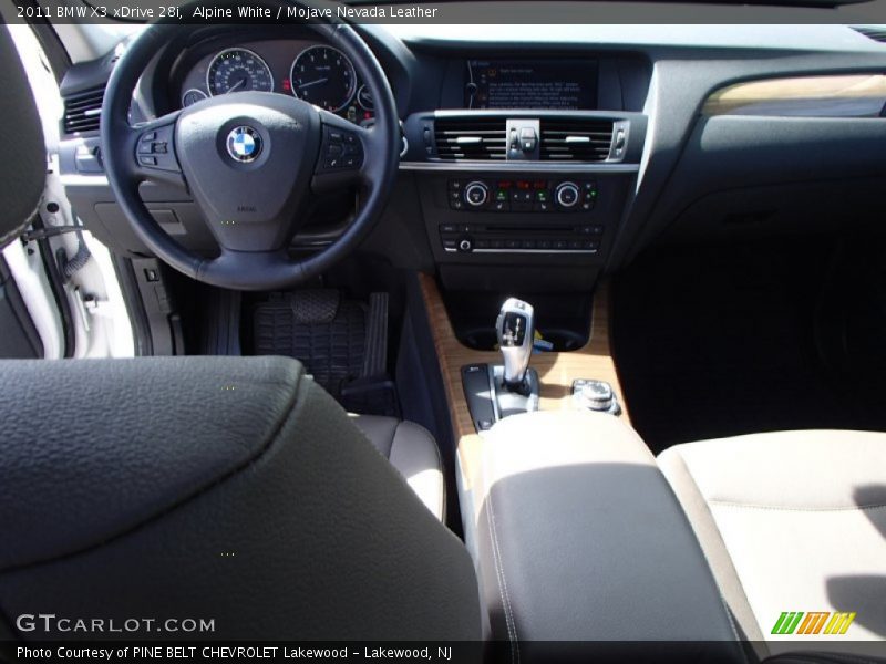 Alpine White / Mojave Nevada Leather 2011 BMW X3 xDrive 28i
