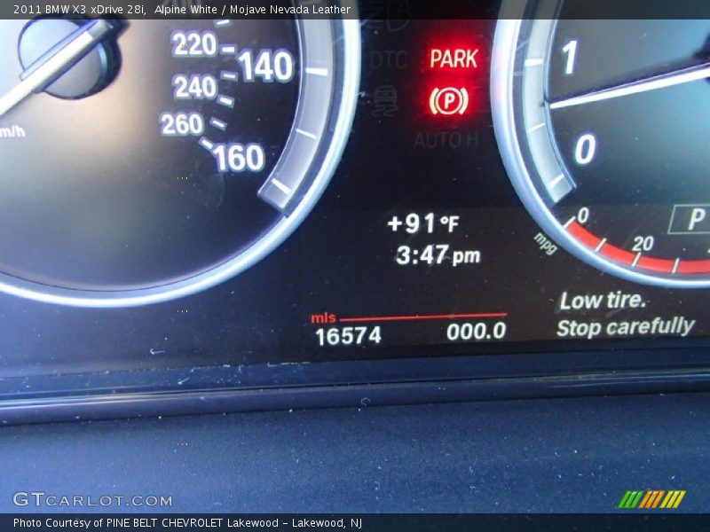 Alpine White / Mojave Nevada Leather 2011 BMW X3 xDrive 28i