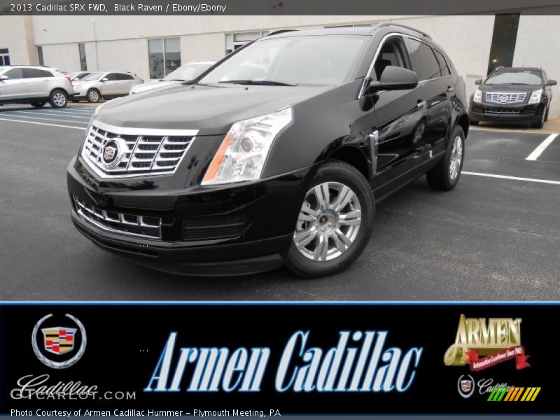 Black Raven / Ebony/Ebony 2013 Cadillac SRX FWD